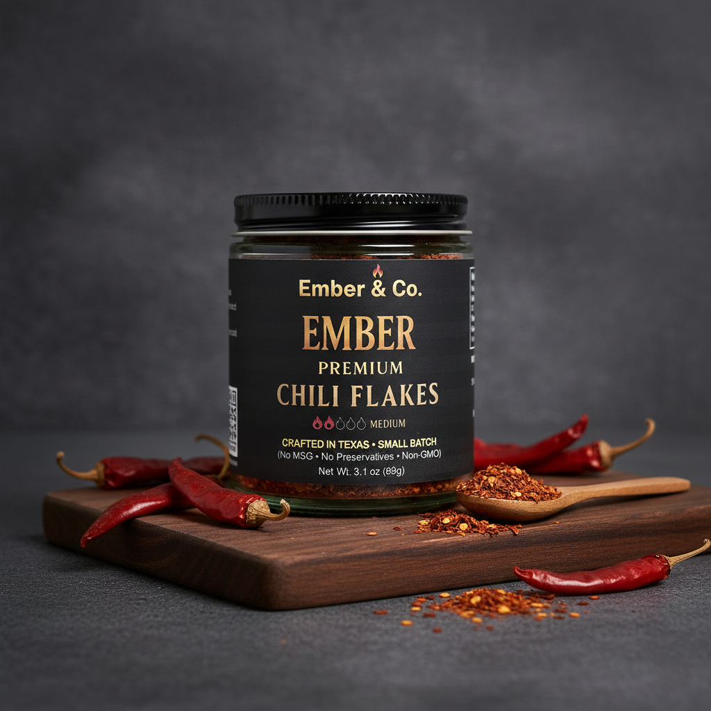 Ember Chili Flakes – Balanced Heat