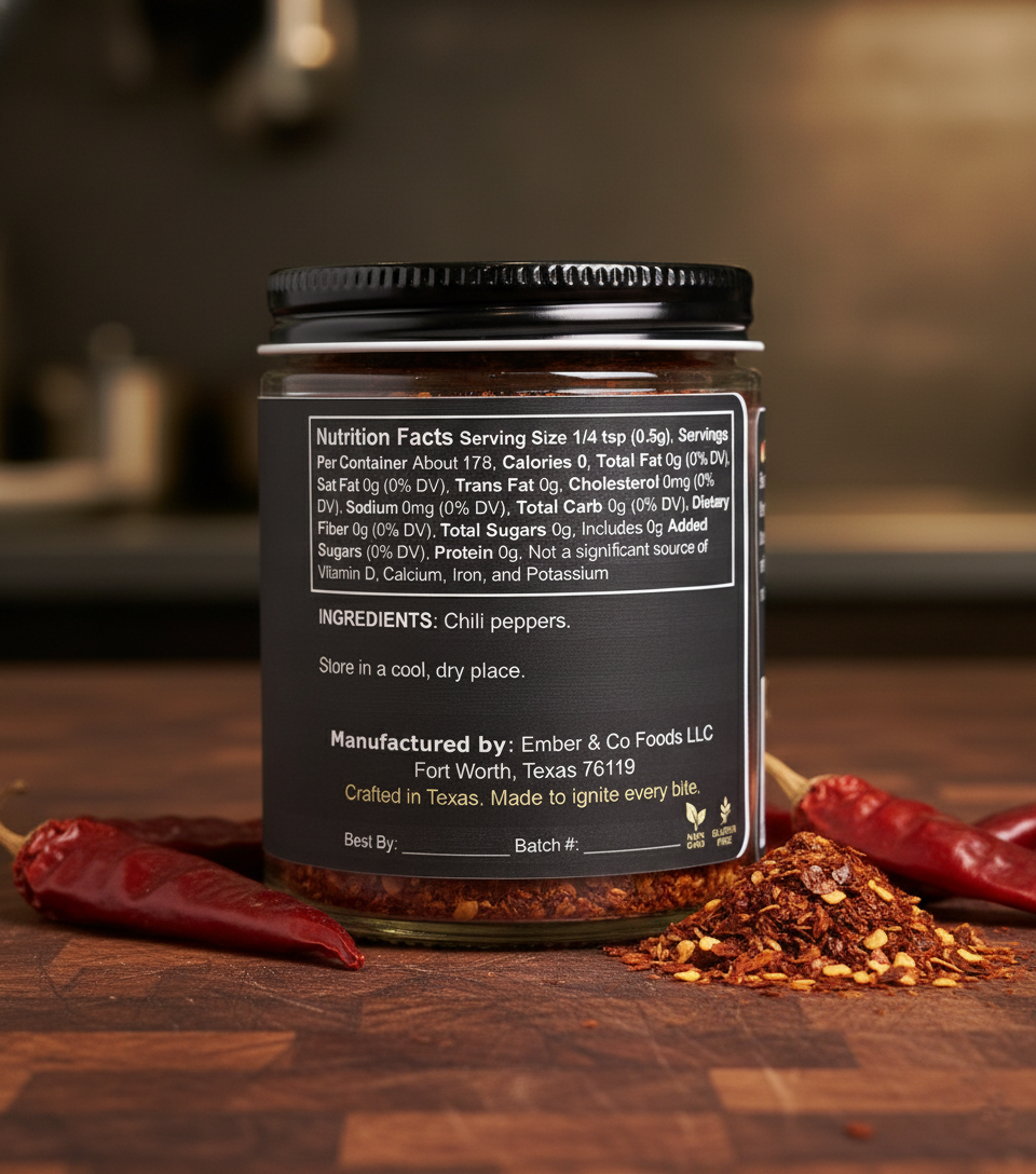 Blaze Chili Flakes – Bold Heat