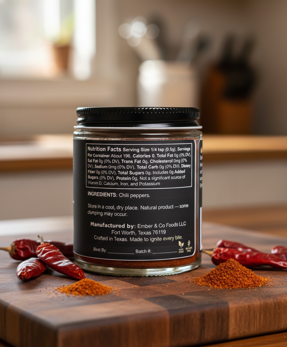 Ember Chili Powder – Balanced Heat